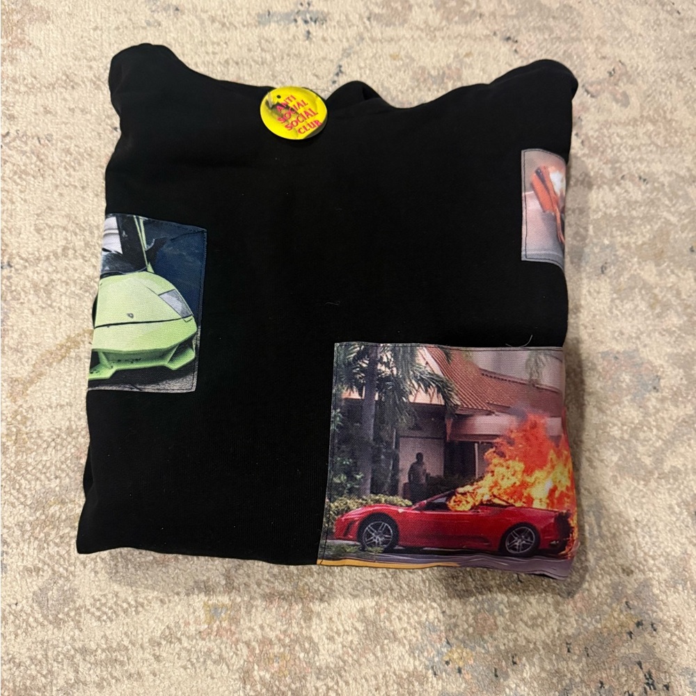 Anti Social Social Club “Burnout” Hoodie — Size L (Brand New)